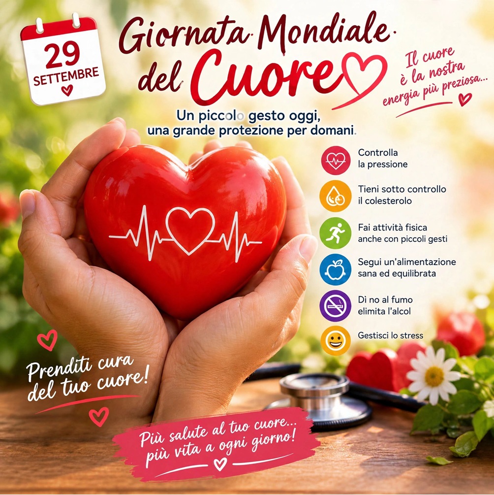GIORNATA MONDIALE DEL CUORE